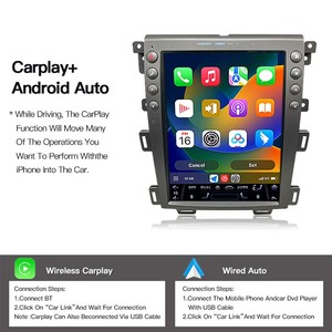 12.1 inch Android 14 Car Radio For Ford Edge 2011-2014 GPS Navi Multimedia Player Tesla Style Screen BT 4G <b>WIFI</b> DSP Carplay Auto - Product Image 3