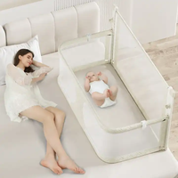 2025 nouveau Design lit de couchage clôture berceau lit sécurité garde-corps clôture pour nouveau-né chevet nid amovible bébé berceau garde-corps