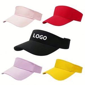 Gorra de Playa al por Mayor con Protección UV para Hombre y Mujer, Visera Deportiva para Tenis y Sóftbol, Gorra con Logotipo Personalizado, Visera para Correr en Verano - Product Image 2