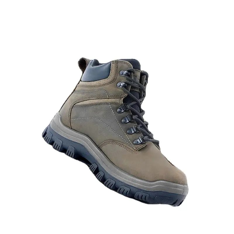 PINNIP 2024 nueva tendencia zapatos de seguridad de construcción para hombres botas de seguridad de aventura para acampar al aire libre