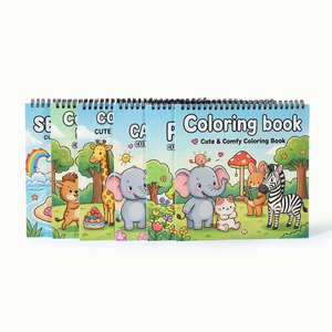 Livre pour enfants personnalisé de haute qualité <span class=keywords><strong>avec</strong></span> couverture rigide, papier d'art gaufré et jaquette en carton ondulé pour cadeau éducatif - Product Image 1