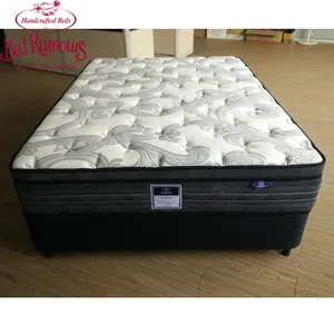 Wholesale best top seller memory foam spring bed mattress in bangladesh
