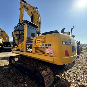 รถขุดตีนตะขาบโคมัตสึ 20 ตัน เครื่องจักรก่อสร้าง รถขุดโคมัตสึ PC200 มือสอง รถขุดมือสอง - Product Image 1