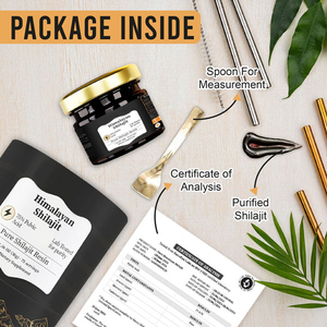Etiqueta privada Shilajit resina alta nutrición para la salud inmune Shilajit bebida energética con cuchara Himalayan Shilajit resina para adultos - Product Image 2