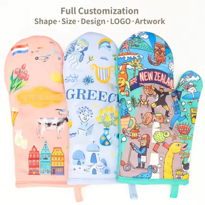 Gants résistants à la chaleur de haute qualité, gants de cuisine antidérapants pour haute température, mitaines de cuisine et gants de four - Product Image 2