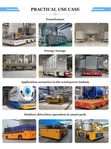 مركبة ذاتية التوجيه (AGV) روبوتية مع نظام ملاحة مغناطيسي وتجنب العوائق بالليزر، وقت عمل 4-6 ساعات، وظيفة نقل أوتوماتيكية - Product Image 4