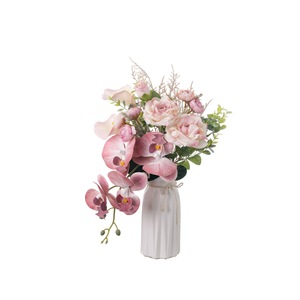 Bouquet de fleurs artificielles Natsume Harukawa, rose en plastique CF01585, décoration d'intérieur, accessoires de mariage - Product Image 5