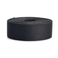 Sangles en polypropylène robustes à chevrons haute ténacité, noires, taille personnalisée, qualité certifiée