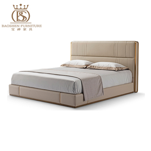 BS Letto Moderno di Lusso Imbottito King Size, Set di Mobili per Camera da Letto per Villa e <span class=keywords><strong>Hotel</strong></span>, Soluzione Completa - Product Image 6