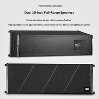 Système de sonorisation professionnel Line-Array 210-212 pouces, puissance de sortie 500W, fonction karaoké pour grandes scènes extérieures