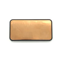 Palette de fards à paupières personnalisée, emballage vide, mini palette de luxe avec miroir en stock