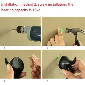 Móc Treo Tường Hình Đuôi Động Vật Sáng Tạo Móc Treo Chìa Khóa Móc Treo Chìa Khóa Quần Áo - Product Image 3