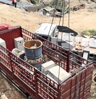 Concasseur à cône PYB900 12-18tph, machine de concassage à cône pour la fabrication de sable et le broyage de pierres de rivière