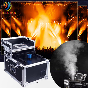 เครื่องพ่นหมอกควัน600W เครื่องพ่นหมอกควันแบบคู่600W พร้อมกล่องใส่ DMX512