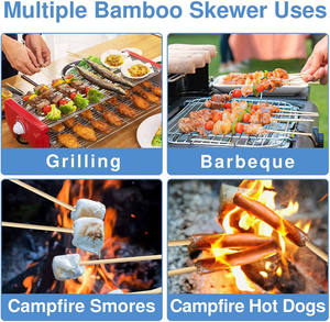 Trung Quốc Nhà Máy Tre Tự Nhiên Vòng Tre Gậy Cho Các Nhà Máy Kebab Xiên Tre Thanh BBQ Thanh Tùy Chỉnh Chấp Nhận Được - Product Image 6