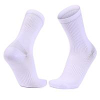 Chaussettes de cyclisme en nylon extensibles à séchage rapide de haute qualité, logo personnalisé OEM, design professionnel, chaussettes athlétiques pour hommes, chaussettes de course