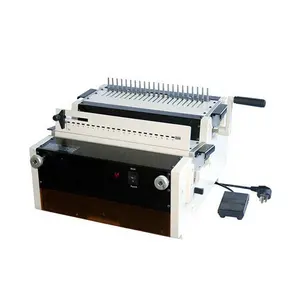 Mesin Binding Punch Elektrik 4-In-1 dengan 4 Mati