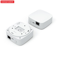 Boîtier intelligent Shengfaweiye 74x74x33mm pour contrôleur de passerelle, boîtier IoT en ABS IP54 pour instruments électroniques