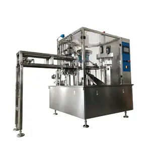 liquid /Paste / Honey / Ketchup doypack filling machine/spout pouch filling capping machine