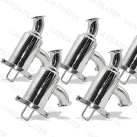 LIANDA 304 Boîtier de filtre à manches industriel en acier inoxydable Meilleur système de filtre à eau neuf