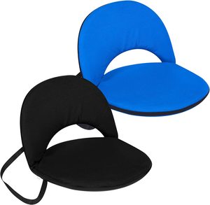 Indoor Outdoor Floor Sofa Portable Foldable <strong>Beach</strong> Chair Stadium <strong>Seat</strong> - Product Image 2