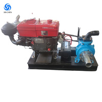 Ensemble moteur diesel monocylindre refroidi par eau multifonctionnel ZS1100 15HP 11KW