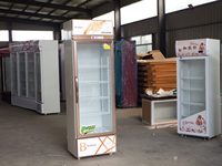 Réfrigérateur vertical à refroidissement direct à deux portes de 1400 L pour cuisine professionnelle