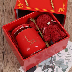 Cá nhân Kinh doanh Quà Tặng <span class=keywords><strong>Kit</strong></span> tổ chức sự kiện tiệc sinh nhật ủng hộ đám cưới gốm Mug Hộp Quà Tặng thiết lập cho khách - Product Image 5