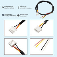 Conector Adaptador JST XH de 3 Pines Personalizado, Cable Electrónico, Arnés de Cables, Conductor de Aleación de Aluminio, Aislamiento de PVC, 400 mm