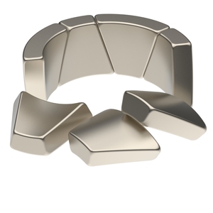 Giá cả cạnh tranh Nhà cung cấp Vàng đĩa cứng nam châm cho quần áo tùy chỉnh giá rẻ báo động băng từ NdFeB nam châm uốn chế biến - Product Image 6