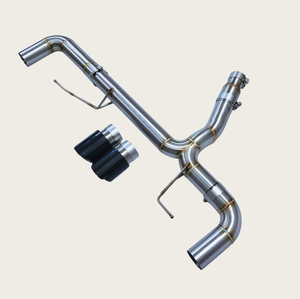 Tuyau d'échappement de voiture à <span class=keywords><strong>prix</strong></span> de gros pour <span class=keywords><strong>BMW</strong></span> <span class=keywords><strong>330e</strong></span> B48 G20 2.0L 2019+ en acier inoxydable 304, silencieux d'échappement droit pour essieu arrière - Product Image 4