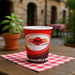 105 Bicchieri di Carta per Pizzeria da 9 Oz, Ecologici e Usa e Getta - Product Image 2