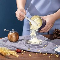 Petit moulin à café électrique domestique portable en métal pour cinq types de céréales, épices, noix et sucre candi