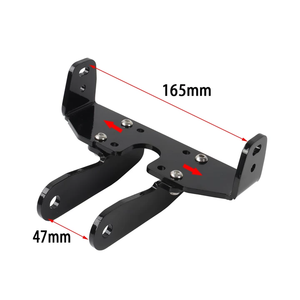 Accessoires de moto, phare de style Road Shark avec support, Plug&Play, pour Softail Street <span class=keywords><strong>Bob</strong></span> Low Rider S Standard 18+ - Product Image 3