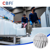 Machine à glace industrielle à prix compétitif 15, 20, 30 tonnes – Machine à glace en blocs à refroidissement direct pour port de pêche