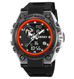 Montre de sport numérique analogique Skmei 2031 tendance pour hommes, étanche 50m, en chrome, vente en gros - Product Image 6