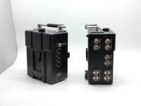 Convertisseur de média portable 5 canaux 3G SDI à fibre optique monomode avec Ethernet 1 Go et transmission sur 10 km