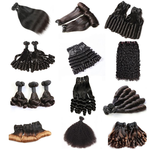 Nuevos estilos fumi pelo rizo del <span class=keywords><strong>huevo</strong></span> pixie rizos paquetes de armadura del pelo humano con <span class=keywords><strong>el</strong></span> cierre de visón brasileño de la Virgen de la extensión del pelo humano - Product Image 2