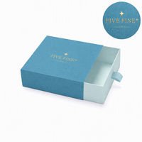 Boîte cadeau de mariage pour demoiselles d'honneur, couleur personnalisée, avec ruban, boîte à tiroir rigide faite à la main pour les chaussettes et l'emballage de fourrure
