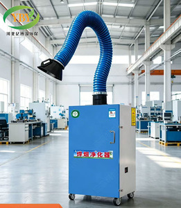 Purificador <span class=keywords><strong>de</strong></span> Humo <span class=keywords><strong>de</strong></span> Soldadura Portátil con Filtro HEPA <span class=keywords><strong>de</strong></span> Doble Brazo y <span class=keywords><strong>Motor</strong></span> - Product Image 5