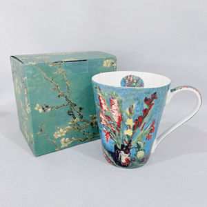 Taza de Porcelana Fina con Pintura de <span class=keywords><strong>Van</strong></span> <span class=keywords><strong>Gogh</strong></span>, Estilo Europeo de Alta Gama, Taza de Té de Lujo - Product Image 3