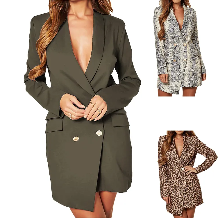 Luxury Blazers Manufacturer Ladies Outdoor Jackets Women Business Suit Coat Printed Winter Coats For Ladies Women