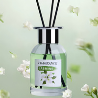 Diffuseur de parfum en gros longue durée avec bâtonnets, huile essentielle d'aromathérapie naturelle, flacon en verre durable, décoration parfumée pour la maison et l'intérieur
