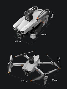 Pro Drones 3-Axis <b>Gimbal</b> 6KM Long Range Screen Remote 4K 5G Plastic Foldable With Drones PRO - Product Image 4