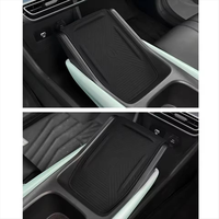 Neueste 2025 Auto-Mittelkonsole Kabellose Ladematte für BYD Seagull Zubehör Waschbare Rutschfeste Unterlage Anti-Rutsch-Matte Silikon