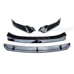 4 piezas de alerón difusor delantero para parachoques de coche, pieza de modificación para VW Tiguan 2022-2024, versión normal, protector de parachoques - Product Image 4