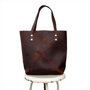 Bolsos de Cuero de Gran Capacidad con Cierre de Cremallera Suave, Impermeables, Ecológicos, Modernos, para Chicas, Picnic, Viajes, Marca Personalizada - Product Image 5