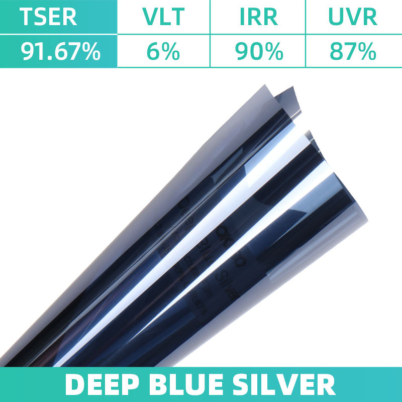 สีเงินสีน้ำเงินเข้ม