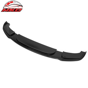 Convient pour BMW F10 Série 5 Berline 2011-2016, lèvre de pare-chocs avant style HM, noir brillant - Product Image 3