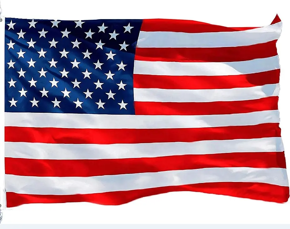 Drapeau américain Stars Stripes 3x5 ft Printed Brass Grommets 150D/300D/600D USA Flag United States Flag